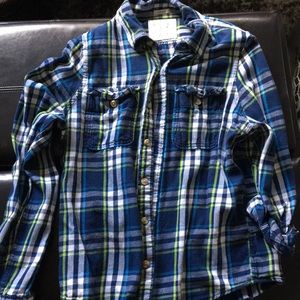 Abercrombie plaid shirt, great condition